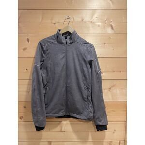 Brooks Running Jacket Women's Shelter Technology Gray Floral Large